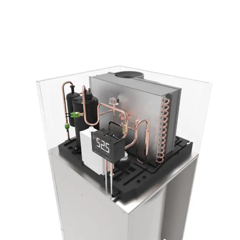 Värmepumpsberedare Indol EcoHeat PRO EH200FV3 Wifi-Ansluten 200L