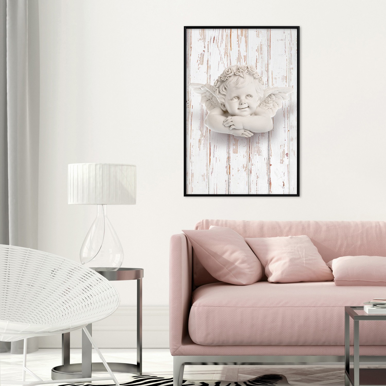 Affisch - Happy Dawn [Poster] 40x60 Svart ram, 40x60 cm