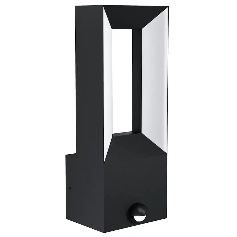 Vägglampa Utebelysning Eglo Riforano med Sensor