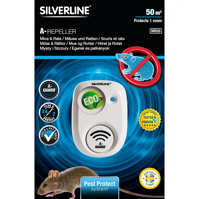 Avskräckare Silverline Mus och Råtta Mr50