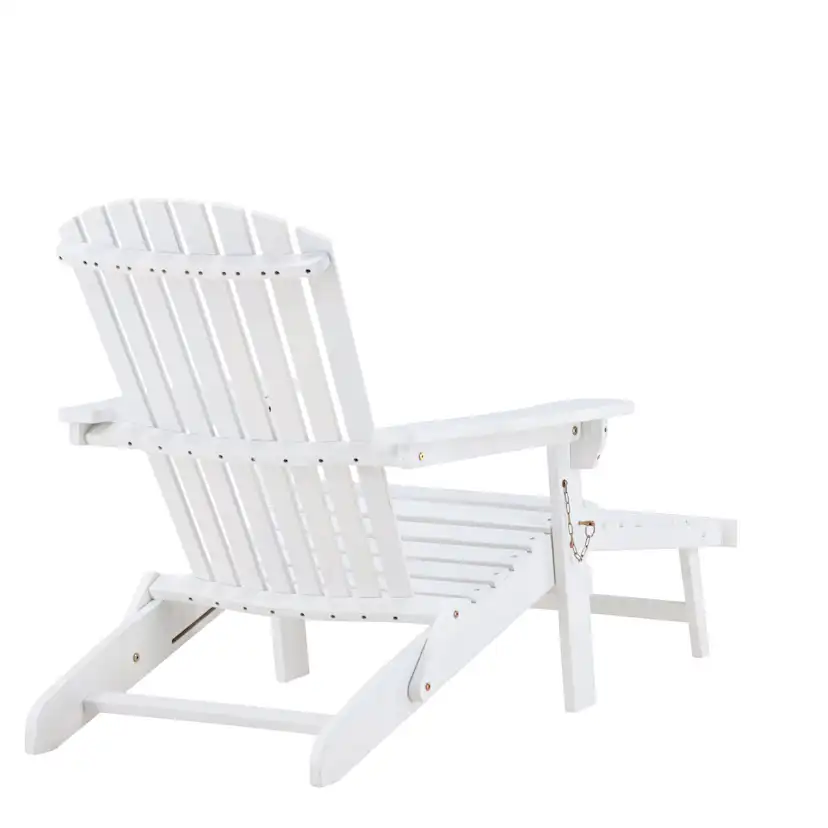 Tropea Sun Lounge - White FSC 100% Vitmålad