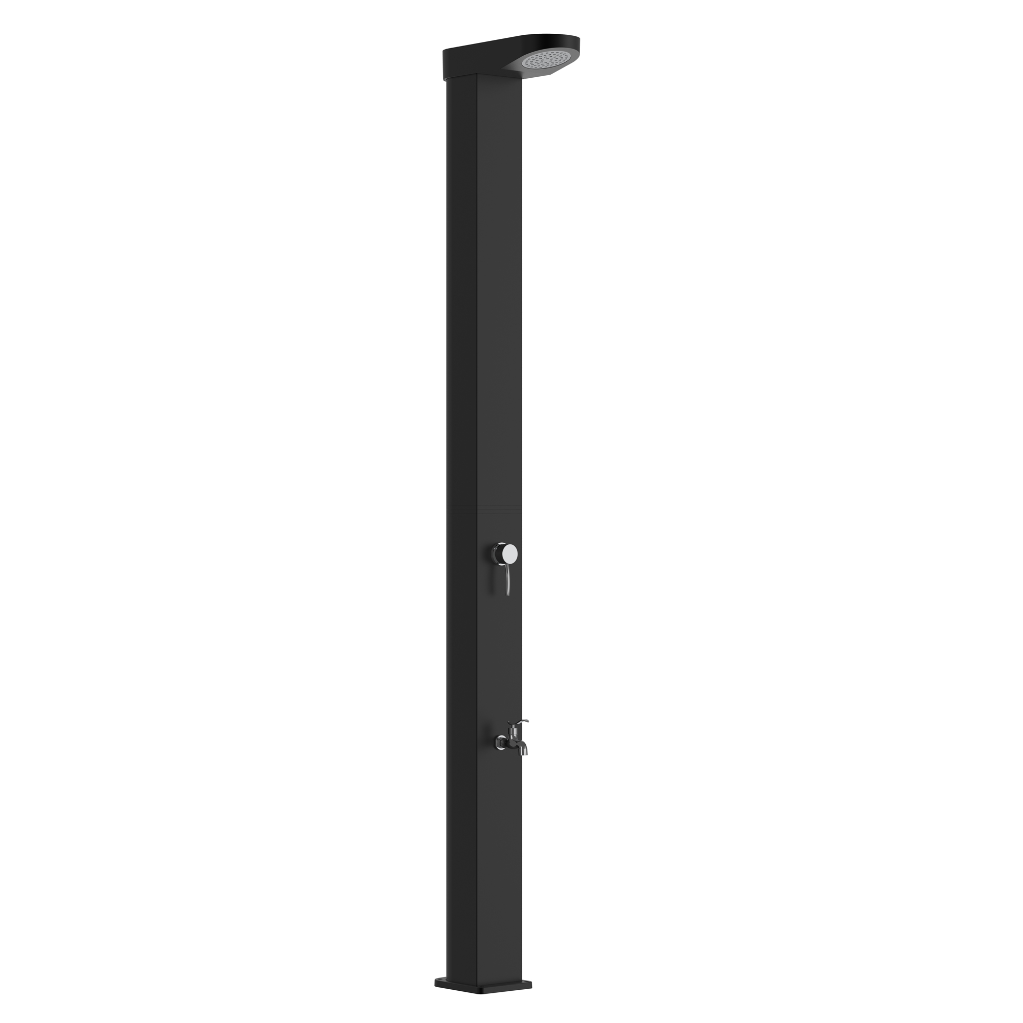 Utedusch Swim & Fun Malaga Aluminium Soluppvärmd 35L