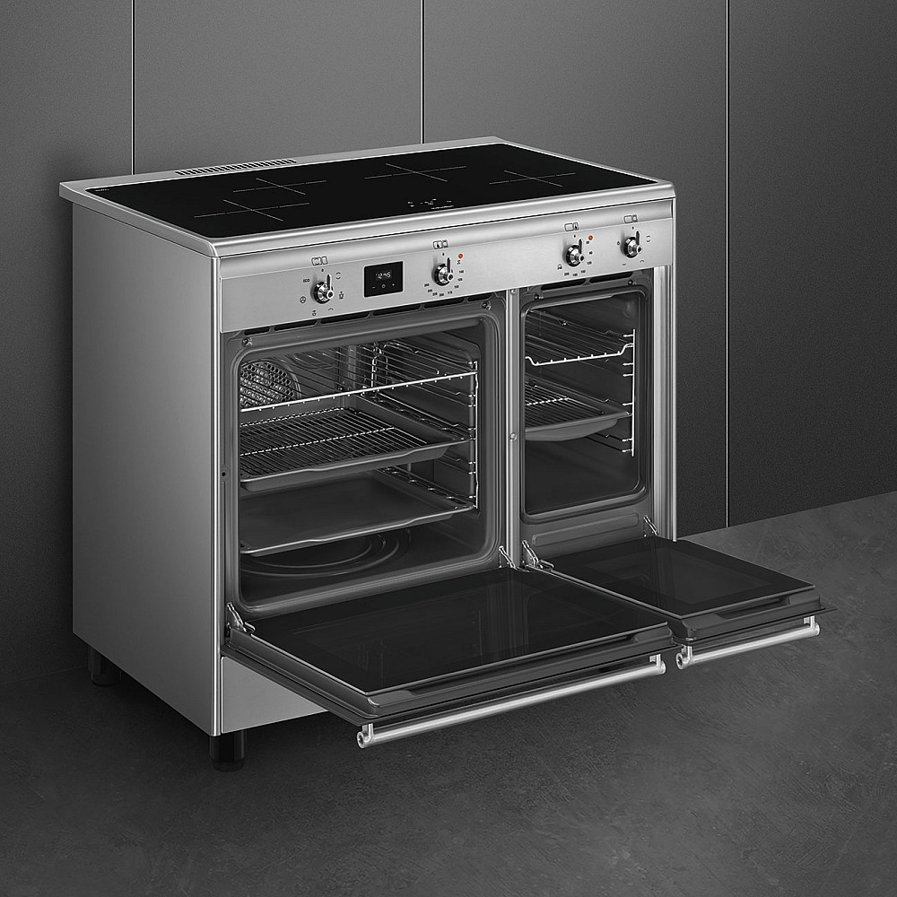 Induktionsspis Smeg CX92IM, Rostfri
