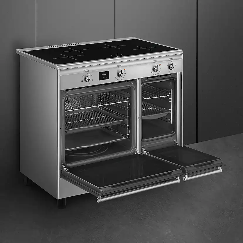 Induktionsspis Smeg CX92IM, Rostfri