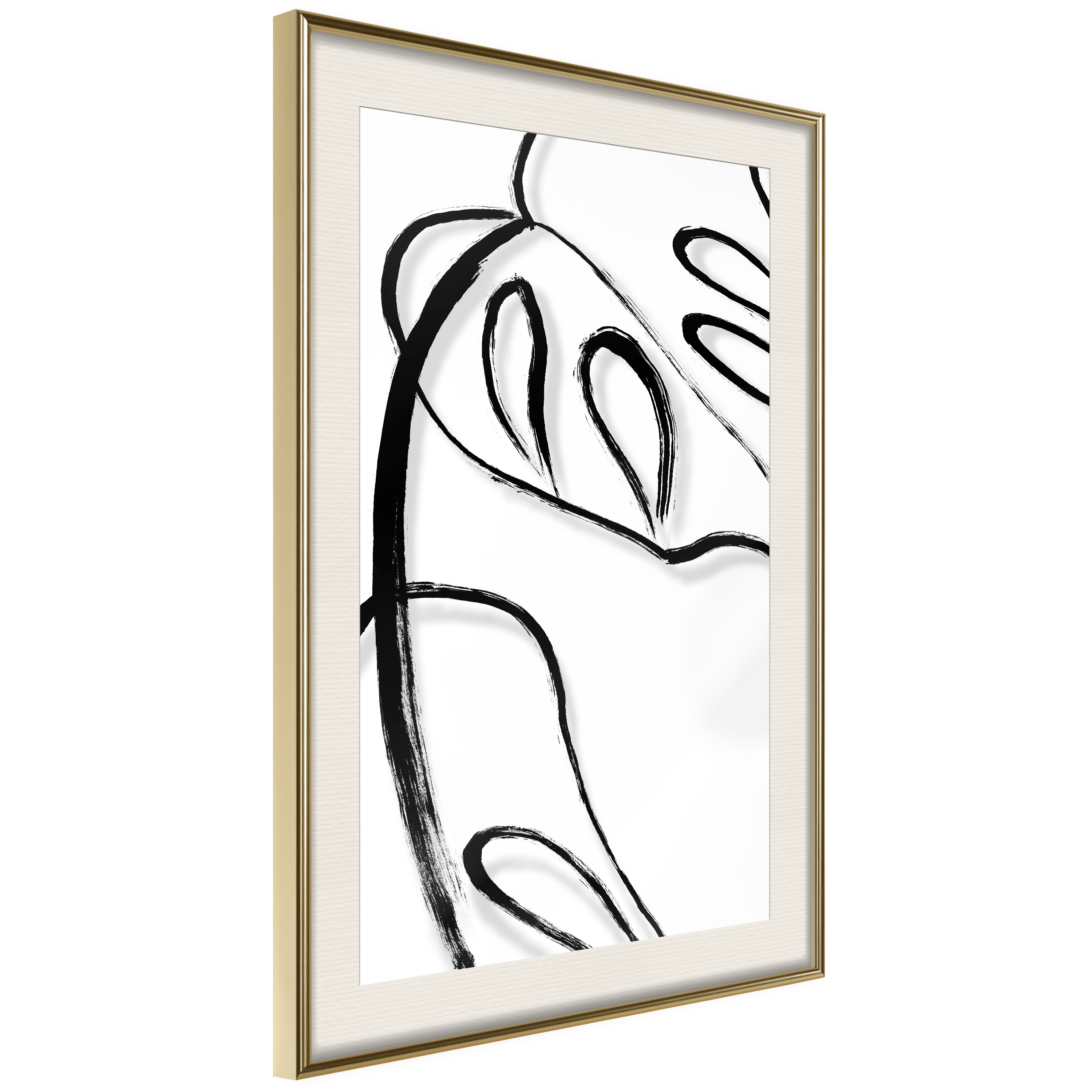 Poster Artgeist Affisch White Monstera