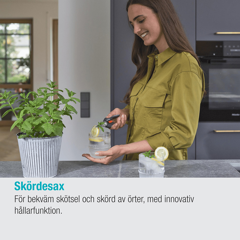 Örtsekatör Gardena GripCut