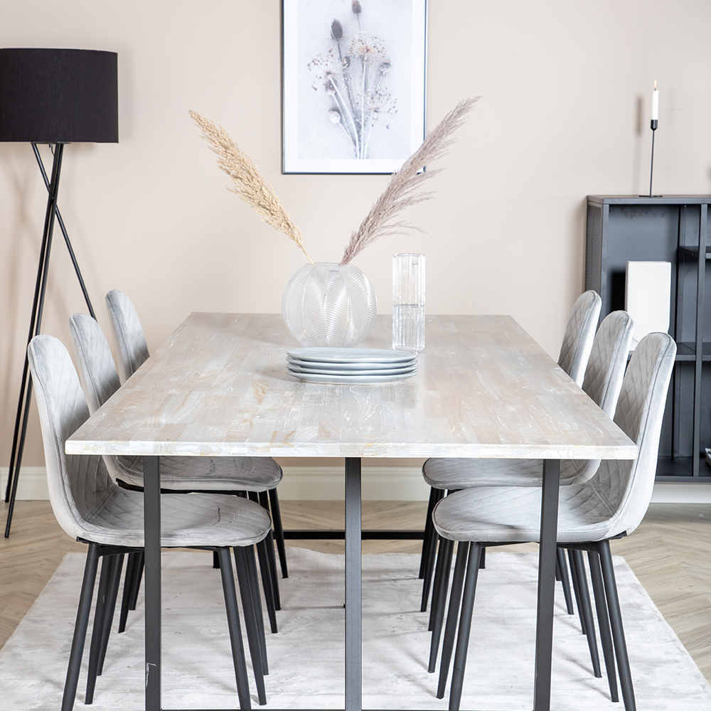 Matgrupp Venture Home Jenni med 6 Phoi Stolar