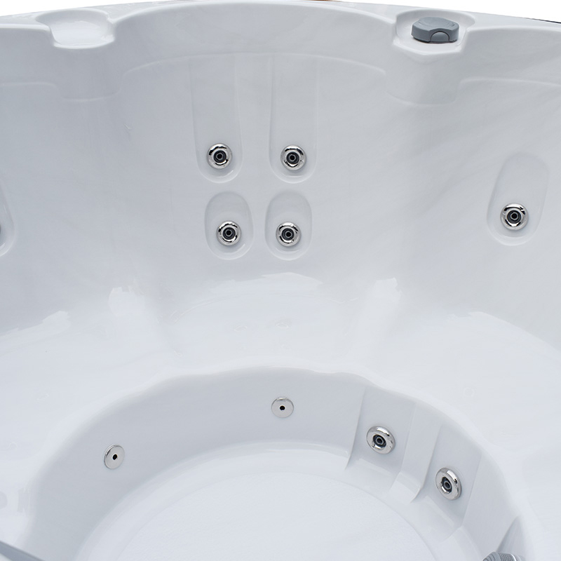 Spabad Westerbergs Marstrand 29 Jets Vit med Extra Tjockt Termolock