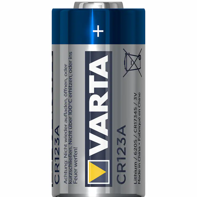 Batteri VARTA Litium CR123A 2-Pack