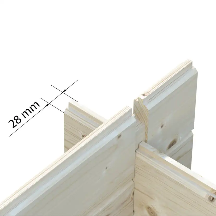 Förråd Palmako Jari 14,5 m2