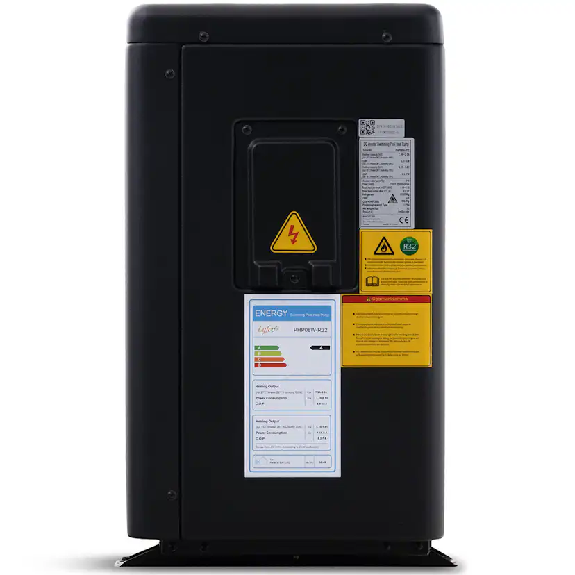 Poolvärmepump Lyfco 7,95kW Inverter R32 Wifi, ABS