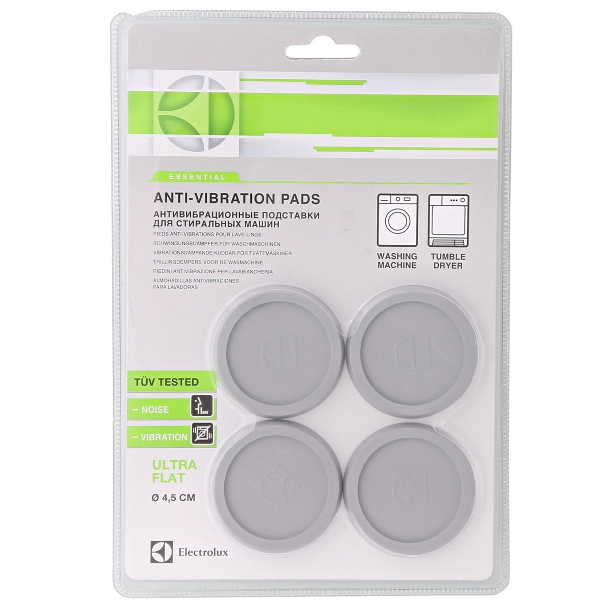Antivibrationsfötter Electrolux E4WHPA02 4-pack