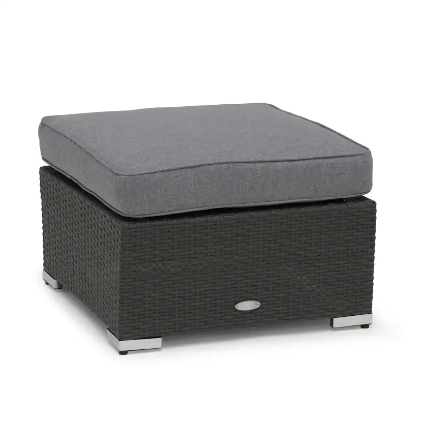 Loungebord / Divan Hillerstorp Madison i Konstrotting med Glas och Dyna