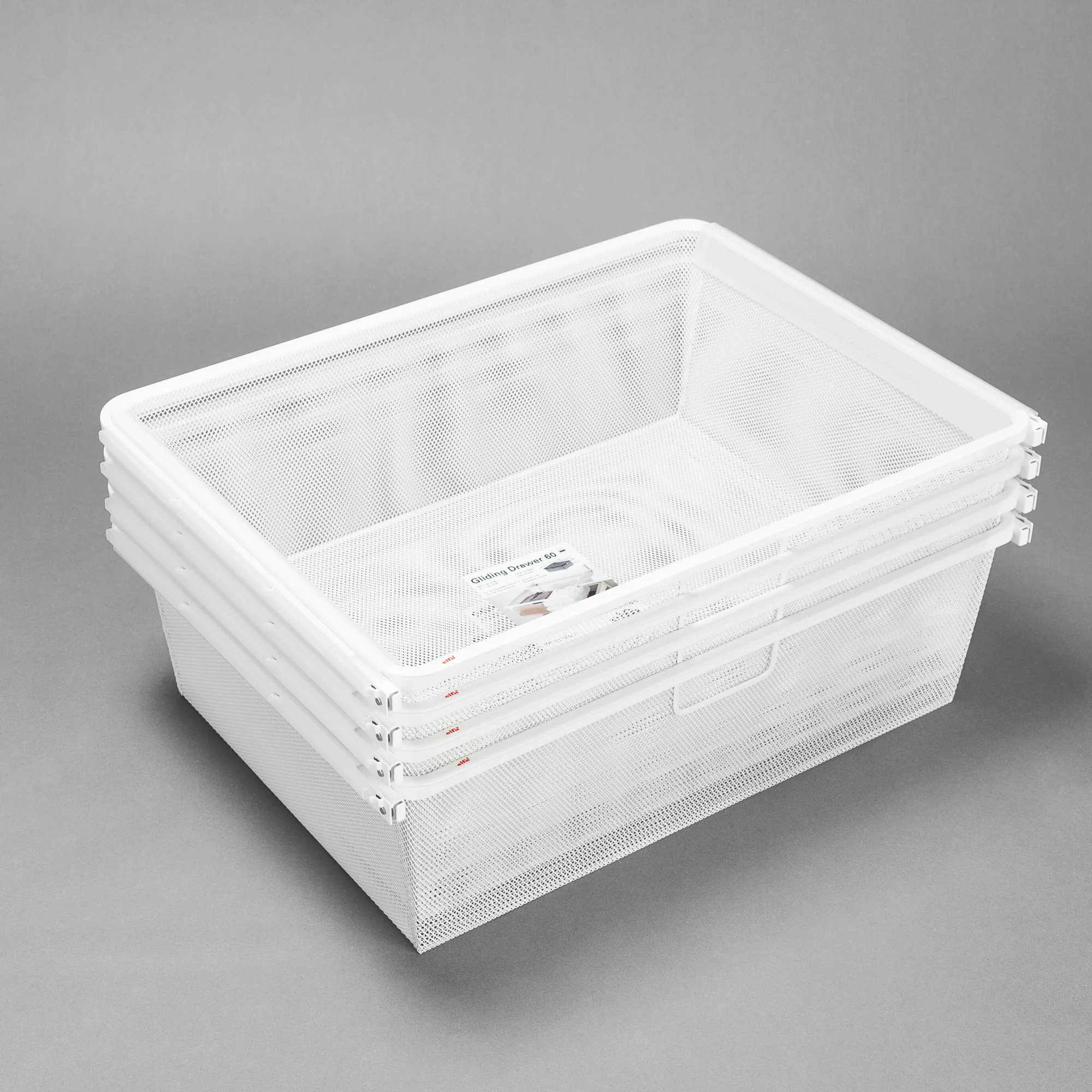 Meshback Elfa för Utdragsram B60 4-pack