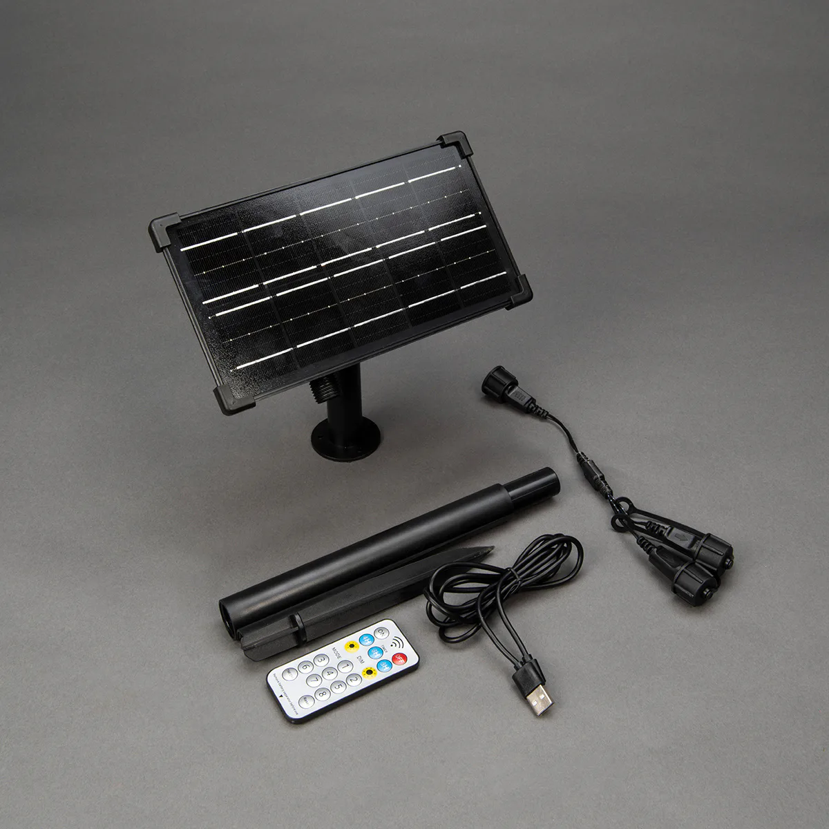 Solpanel Gnosjö Konstsmide Uppladdningsbar M