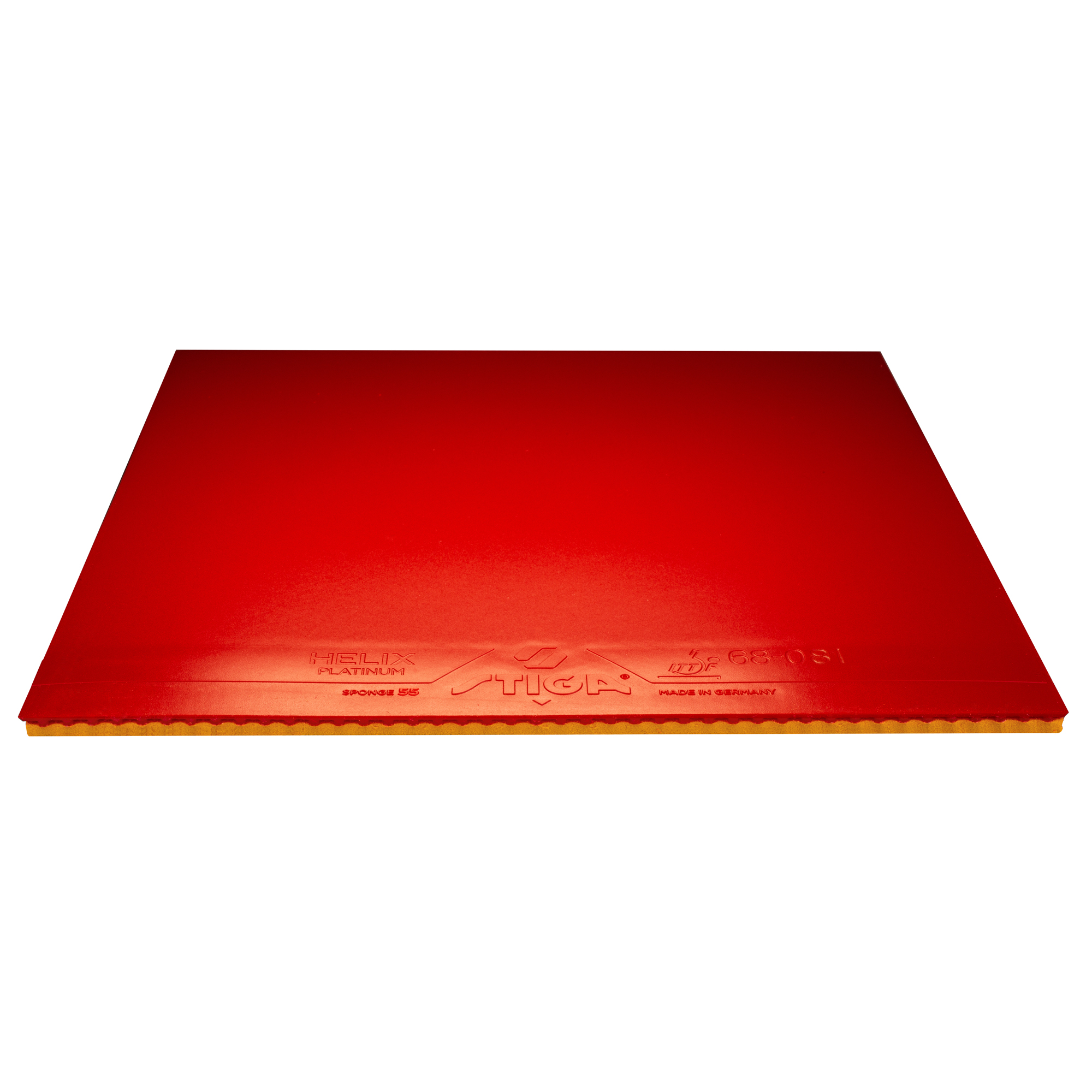 Bordtennisgummi Stiga Sports Helix Platinum 55 Red 2.2