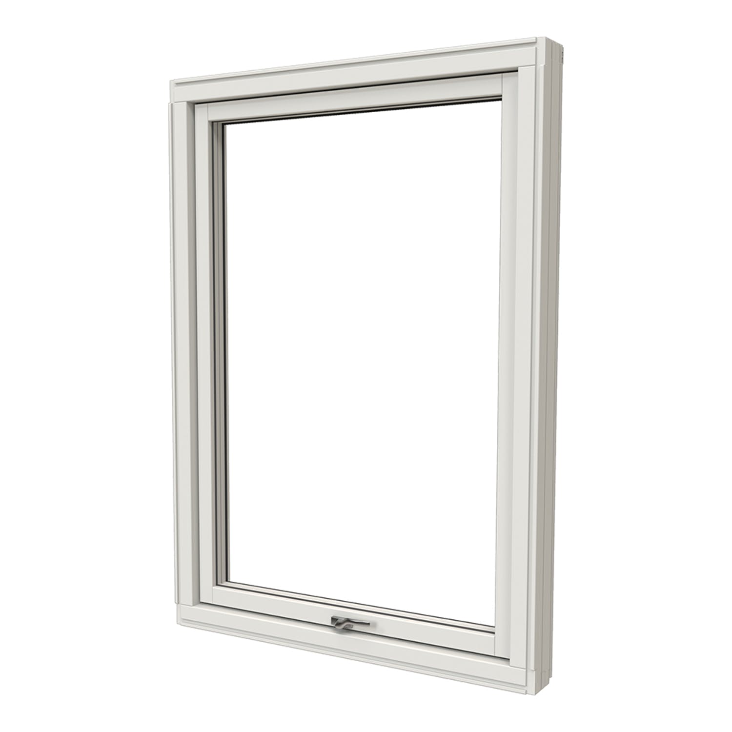 Vridfönster NorDan NTech 3-Glas Aluminium Lagerfört