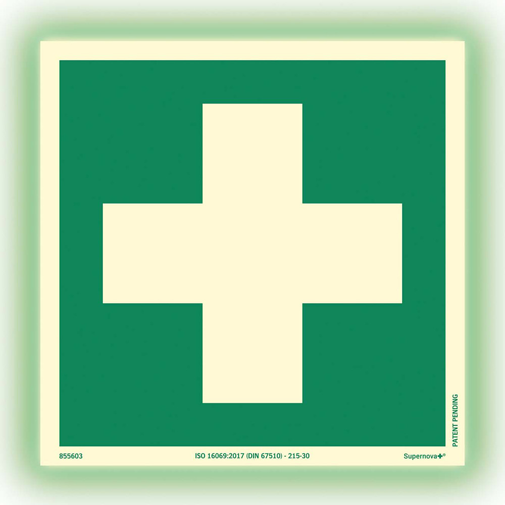 Skylt Systemtext Första Hjälpen Supernova+