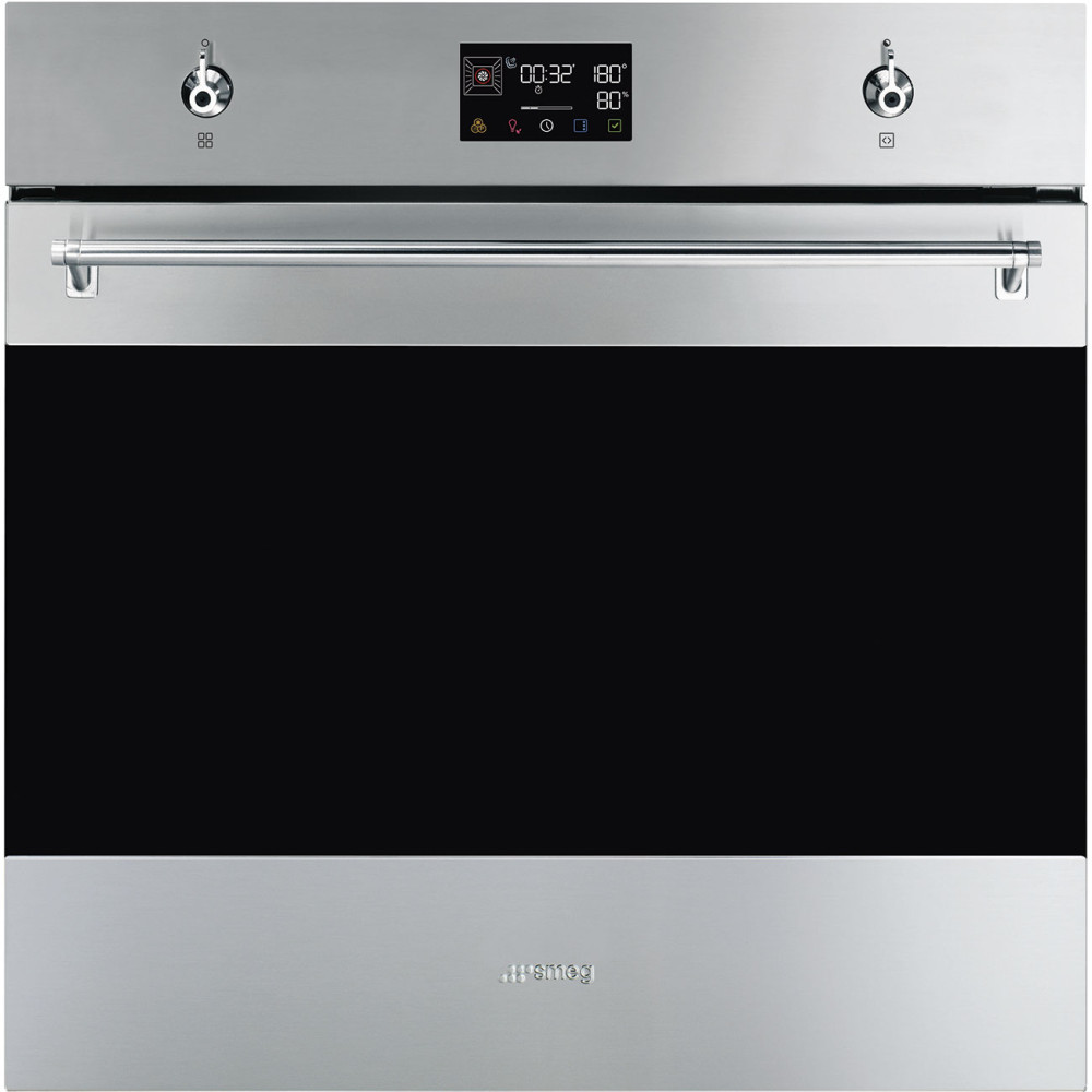 Ugn- och Mikropaket Smeg SO6302S3PX + SO4301M1X Ånga och Matlagningstermometer