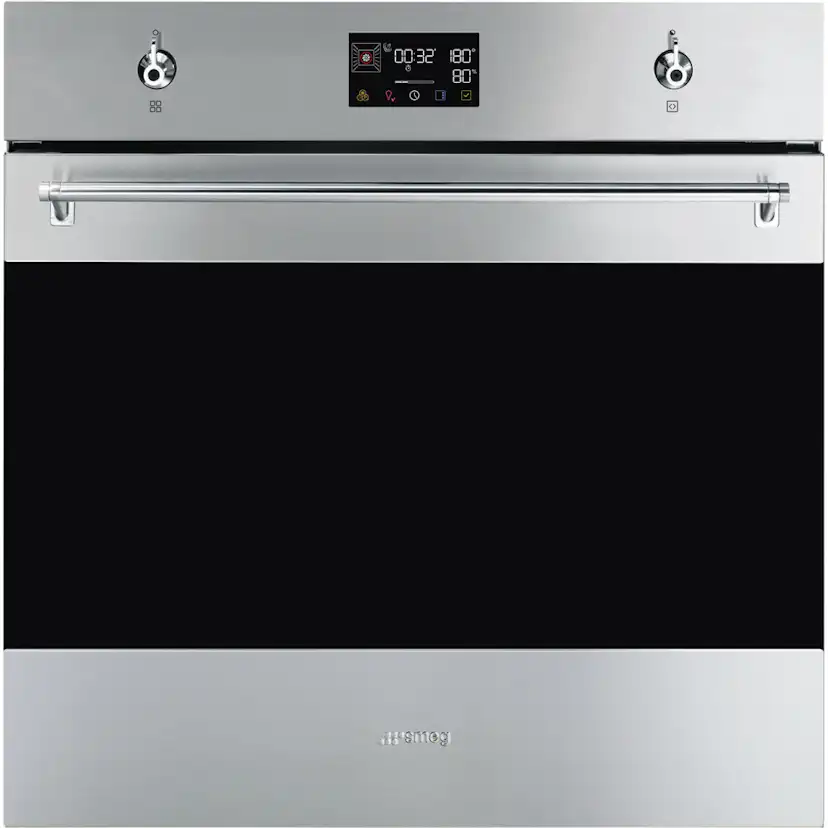 Ugn- och Mikropaket Smeg SO6302S3PX + SO4301M1X Ånga och Matlagningstermometer