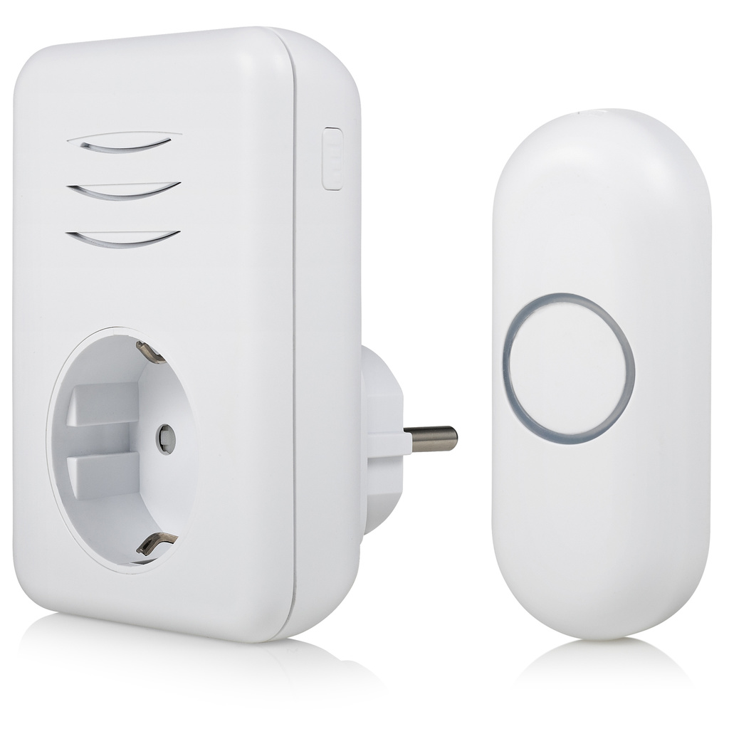 Trådlös Dörrklocka Byron Plug-in 230V