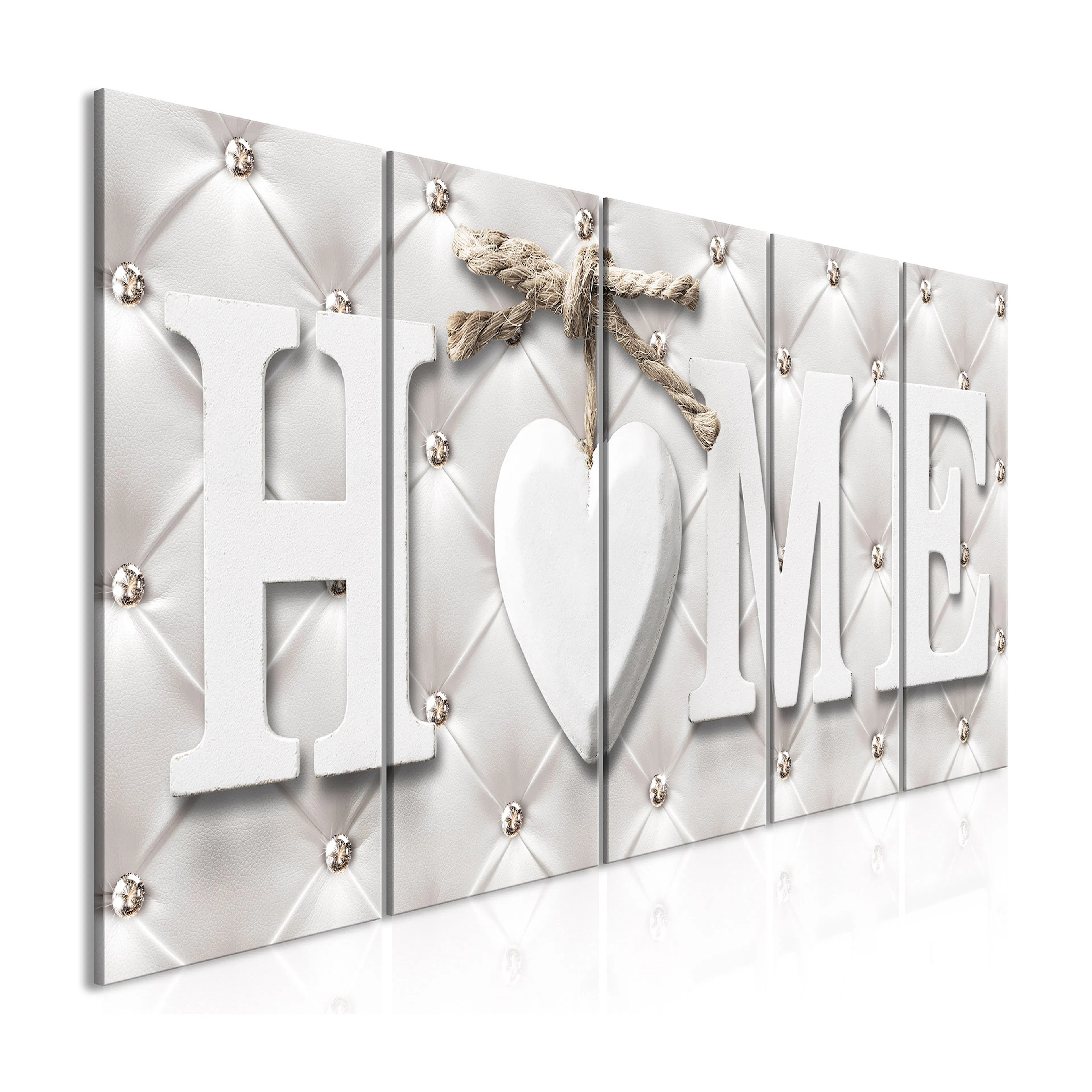 Tavla Arkiio Quilted Home 5 delar