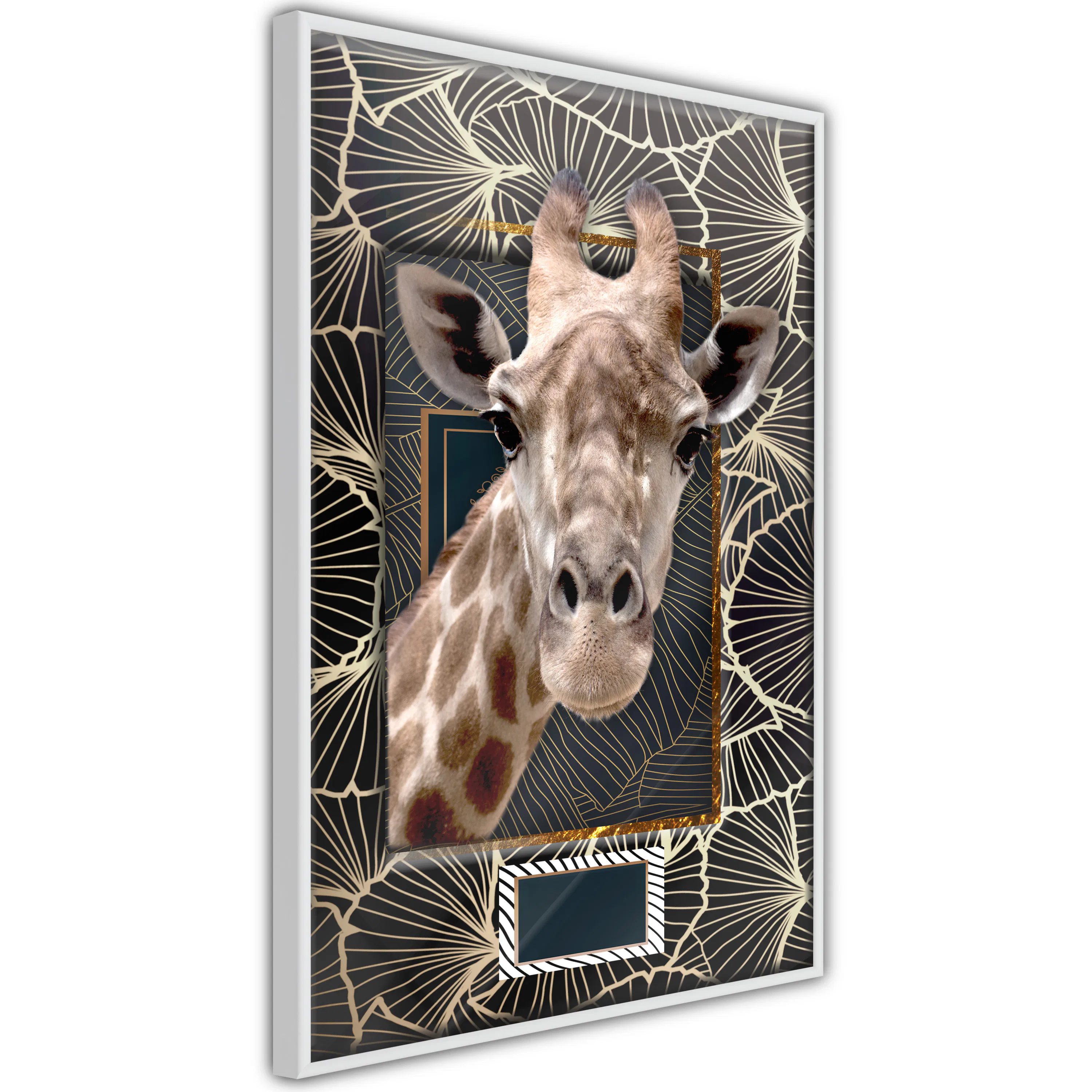 Poster Artgeist Affisch Giraffe