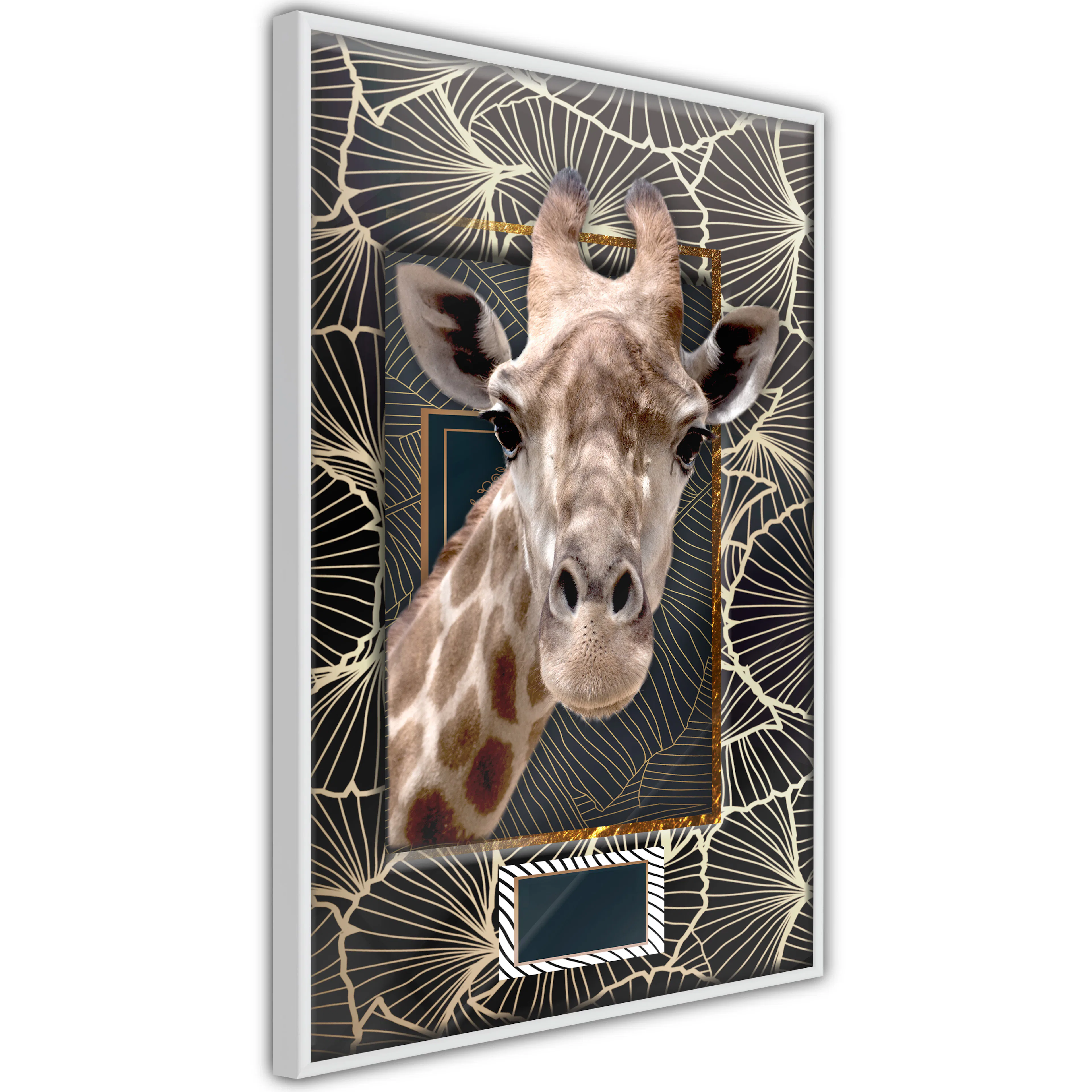 Poster Artgeist Affisch Giraffe
