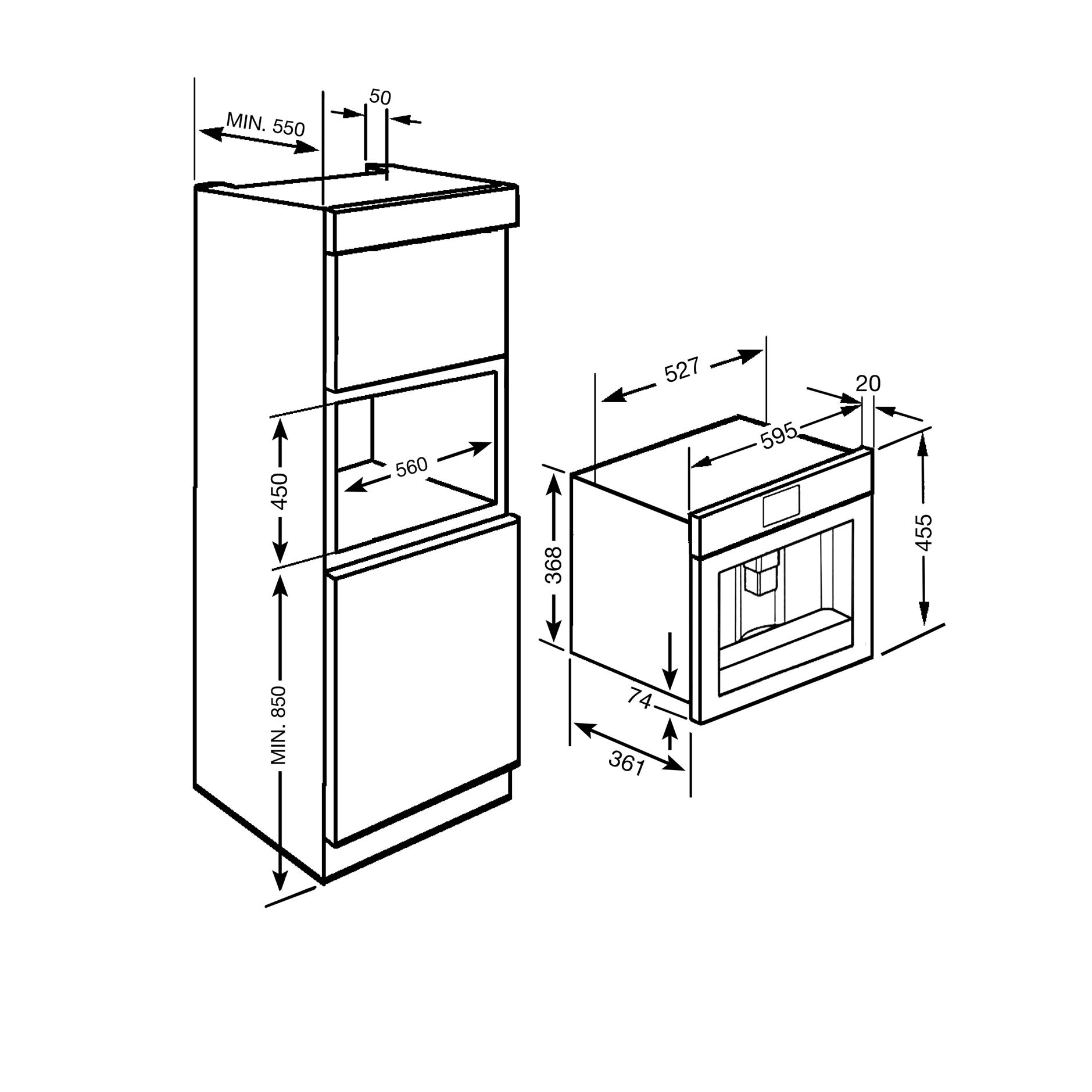 Helautomatisk kaffemaskin Smeg CMS8451