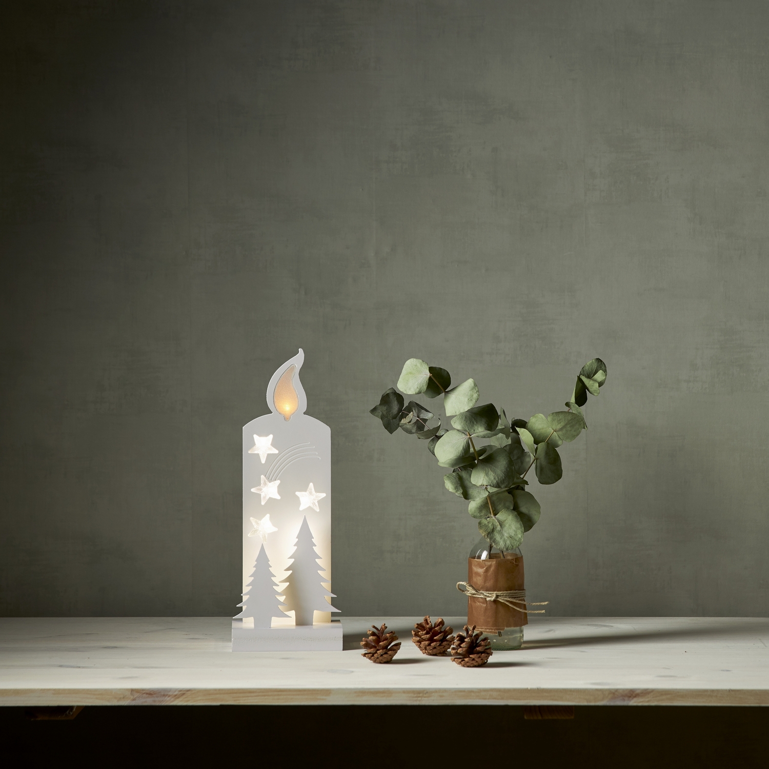 Siluette Candle 36cm Höjd: 360 mm