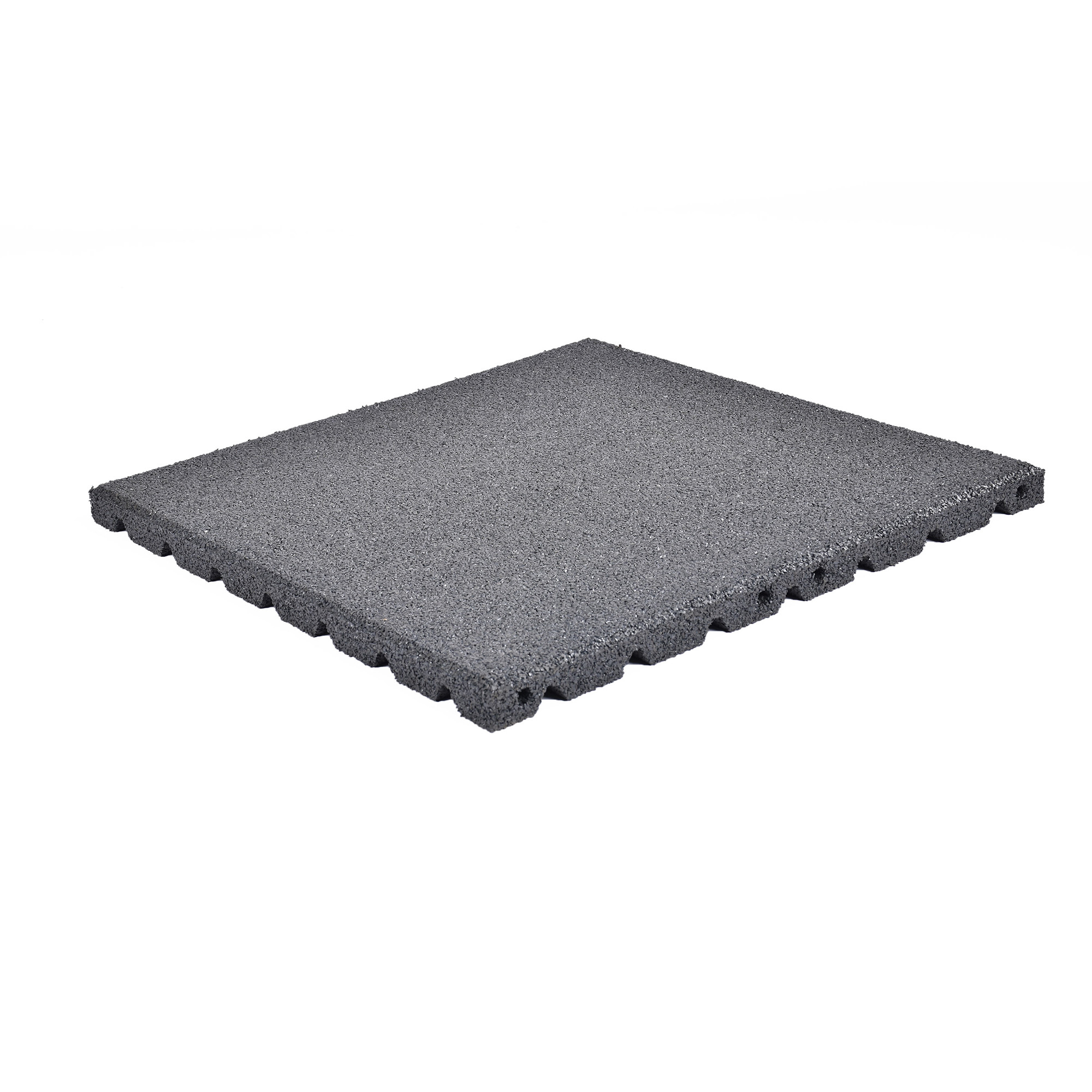 Gummiplatta Nordic Play 500x500x30 Svart