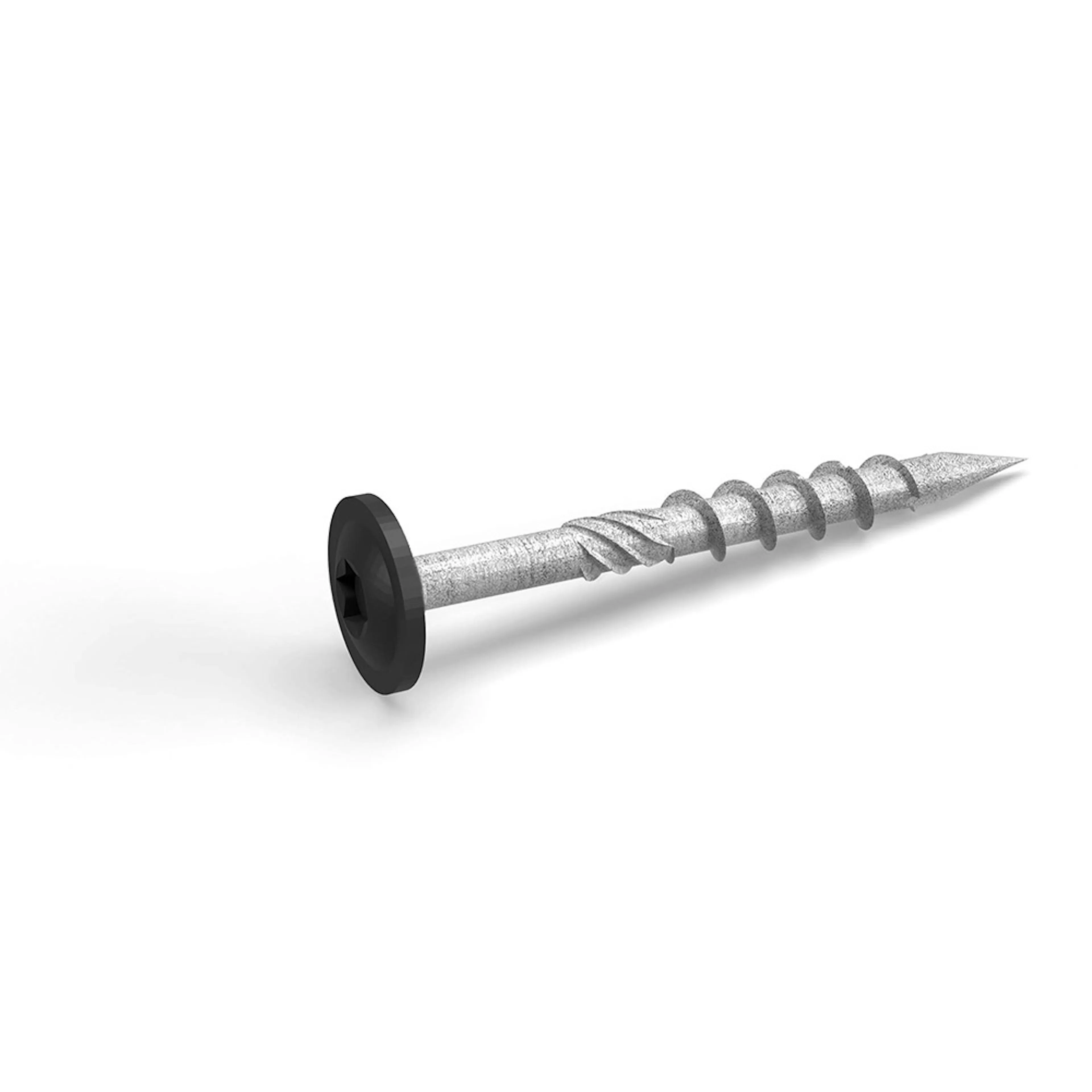 TRÄSKRUV BIG DOG 8,0X60 SV BRK=50 8,0x60 mm Svart