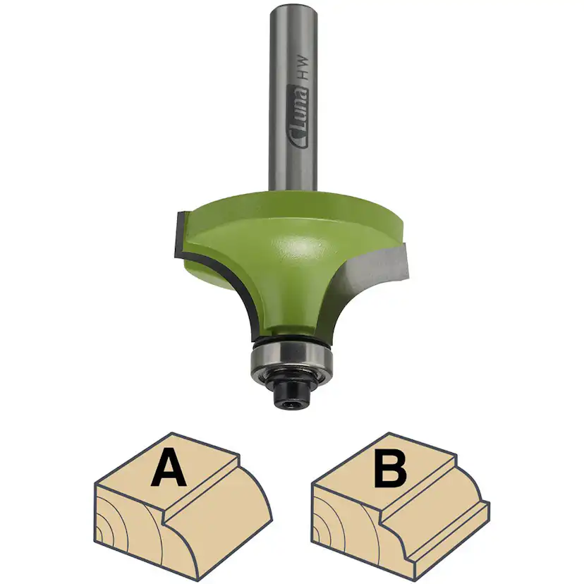 Avrundningsfräsar Luna Tools För Trä