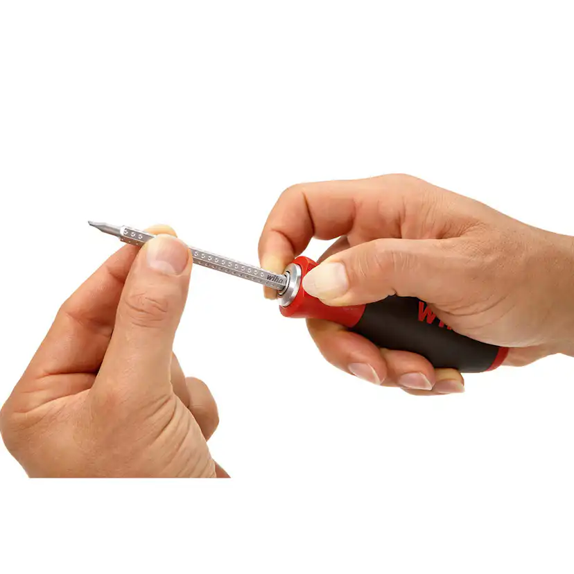 Skruvmejselset Wiha Vändbar Klinga 12-Delar