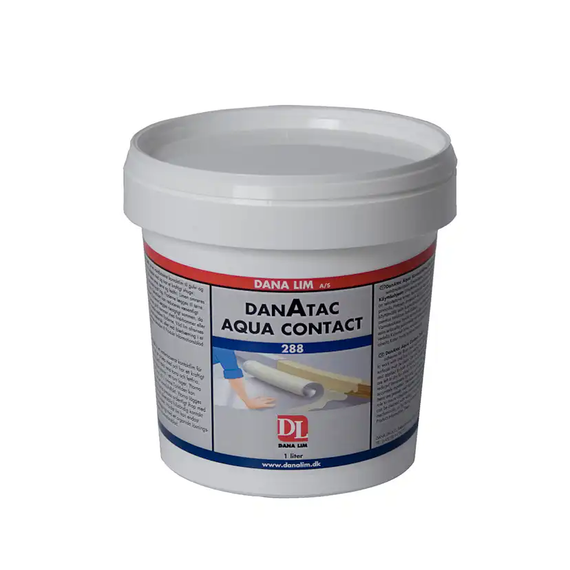 Kontaktlim Danalim Aqua Kontakt 288 1L Vit Neopren
