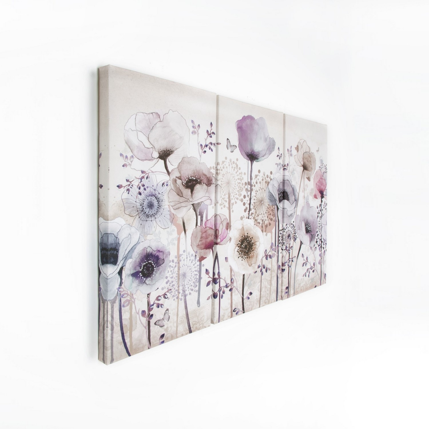 Tavla Art for the Home Classic Poppies Trio 3 Delar