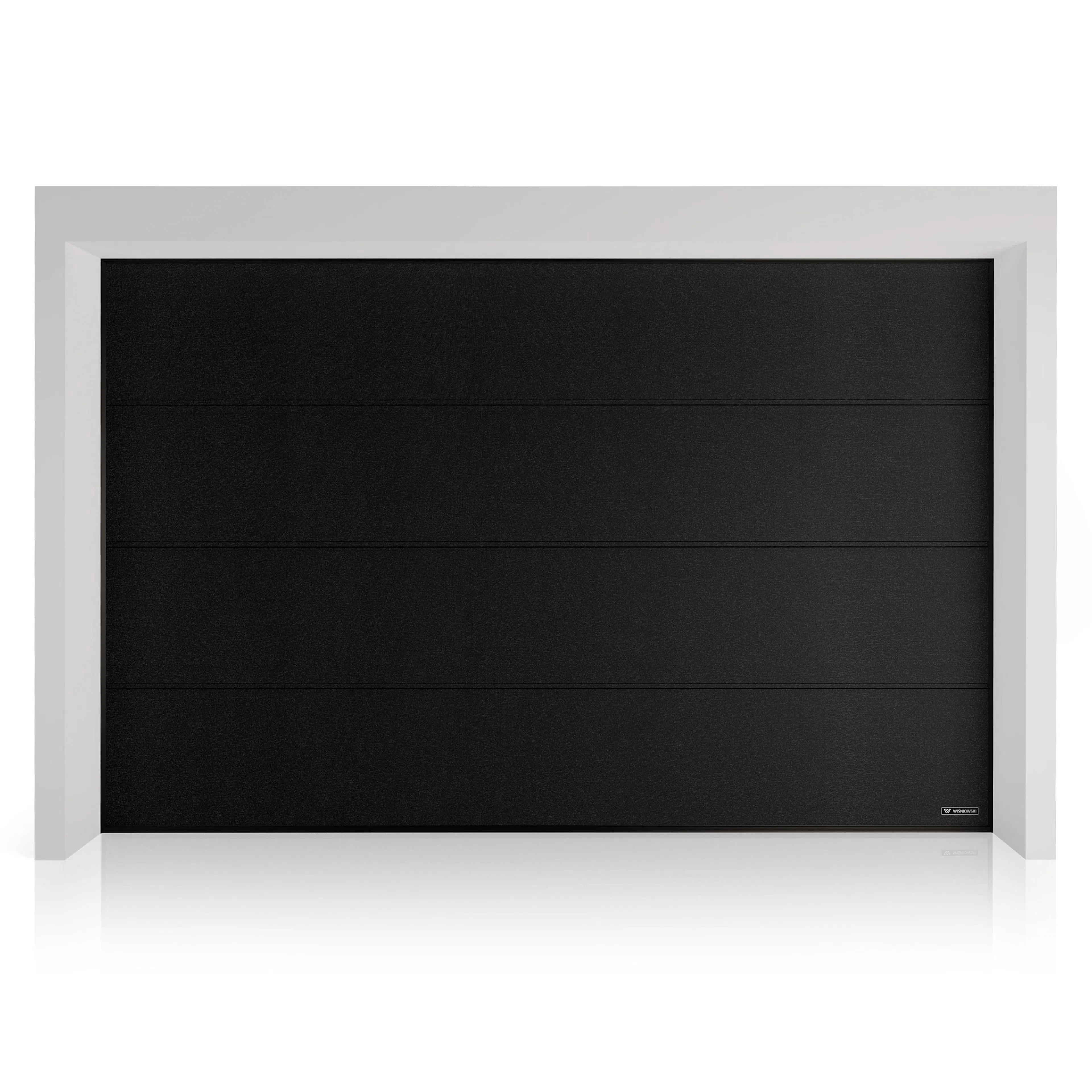 Garageport Nordic Home 275 x 212 cm Svart