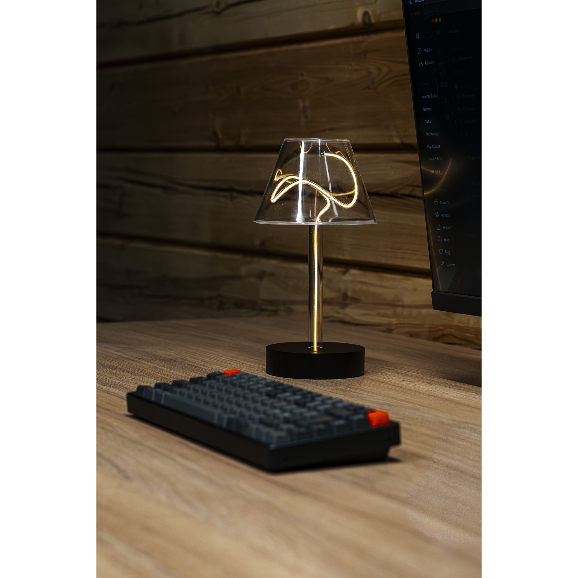 Portabel Lampa Gnosjö Konstsmide Edison Bordslampa USB