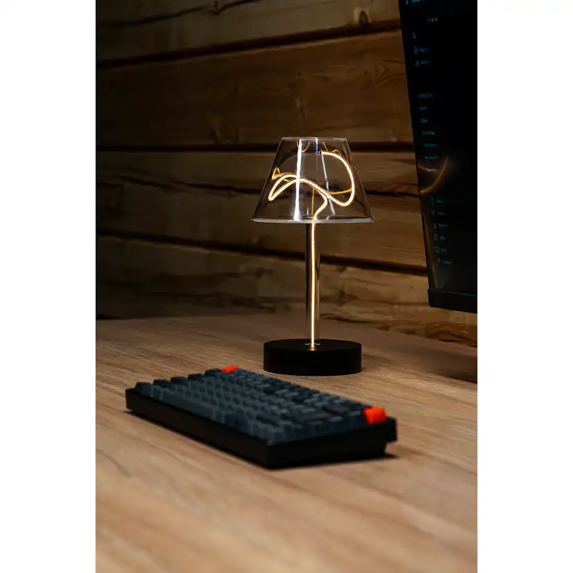 Portabel Lampa Gnosjö Konstsmide Edison Bordslampa USB