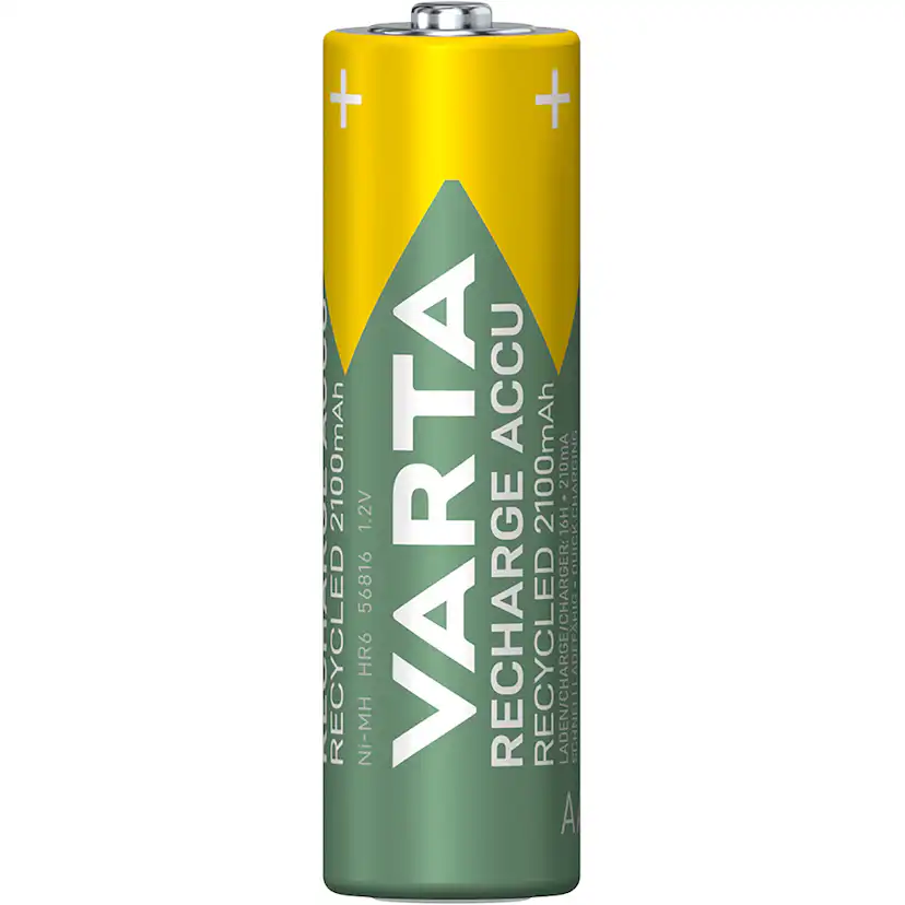 Batteri VARTA Laddningsbara Alkaliska AA 2100 mAh 4-Pack