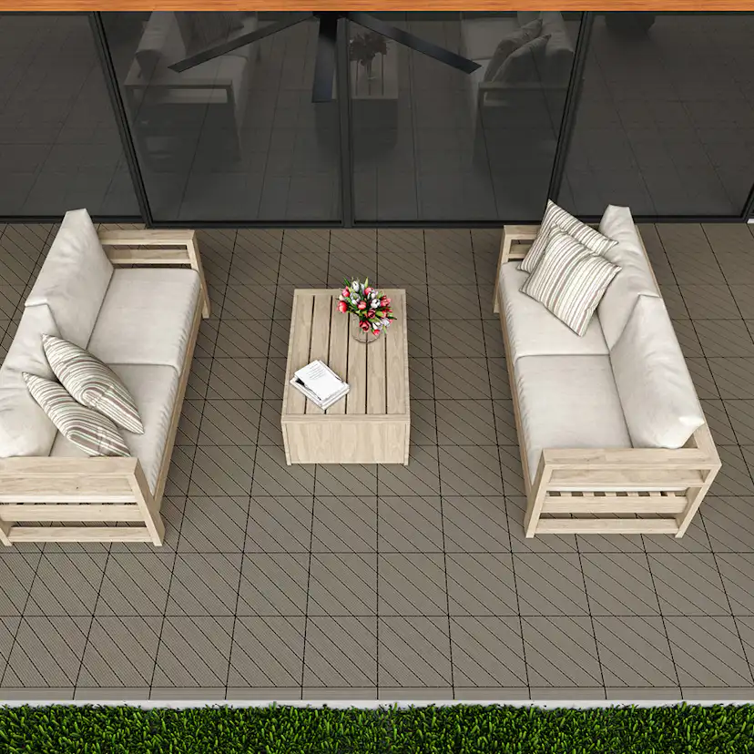 Golvplatta Hestraplattan Deck 45 Soft