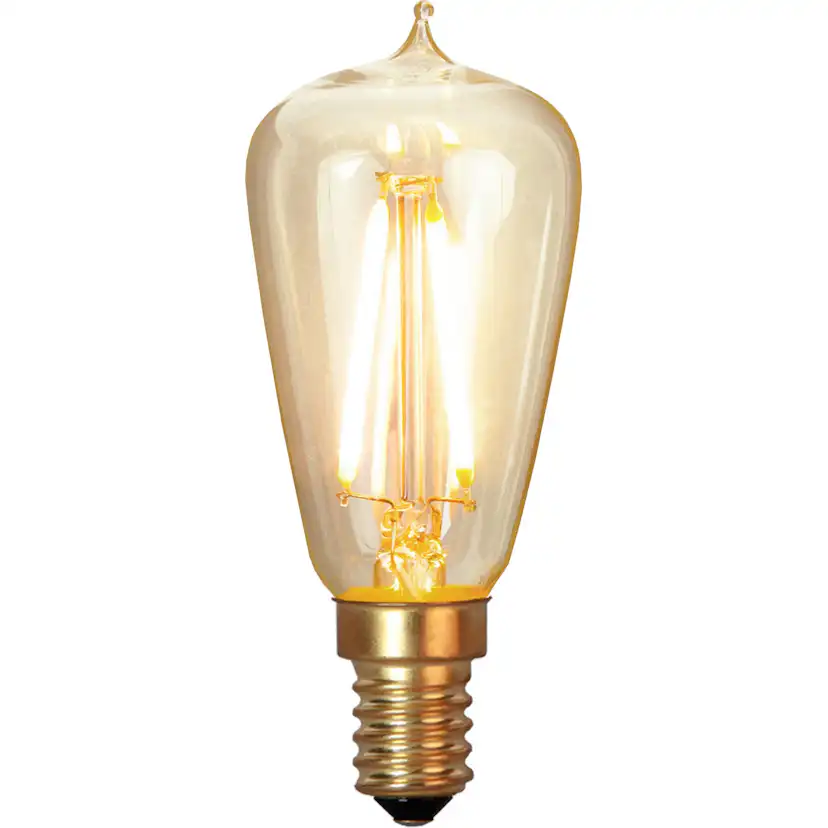 LED-lampa Star Trading E14 ST38 Soft Glow Dimbar