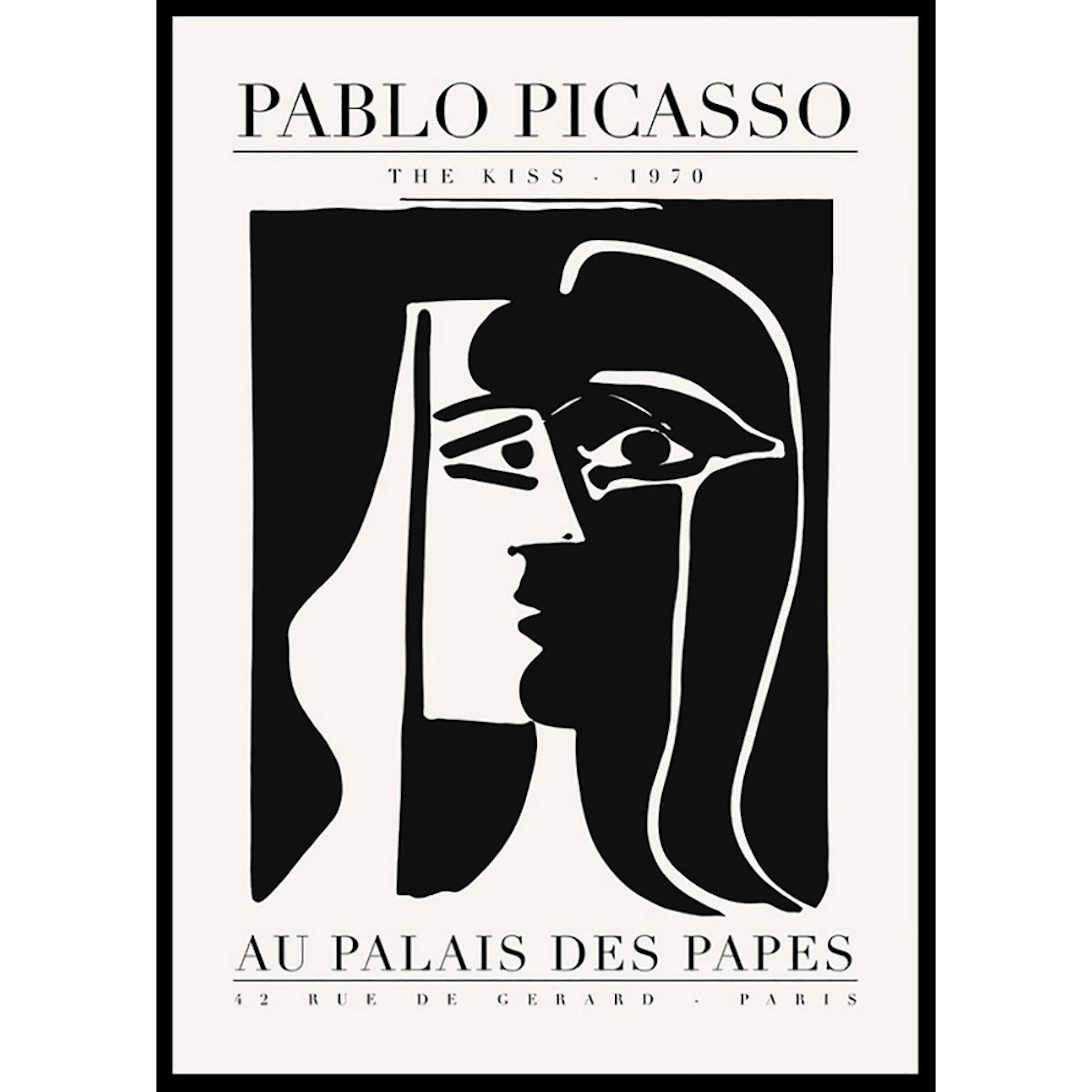 Poster Gallerix Picasso The Kiss