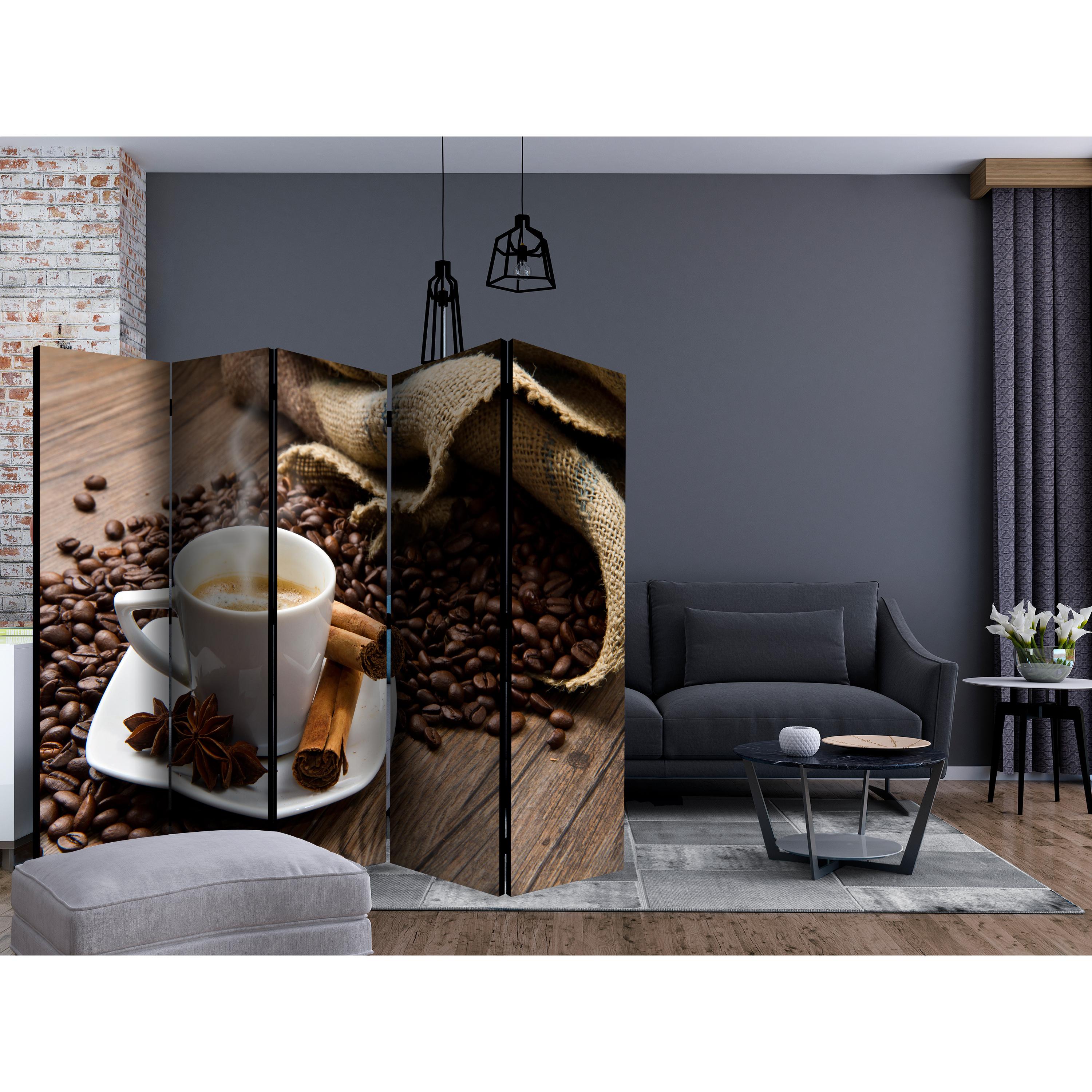 Rumsavdelare Arkiio Star Anise Coffee II 225x172 cm