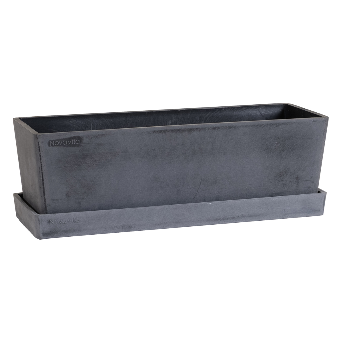 Fat Greenline Michelangelo 30x10 Antracit Till Krukor