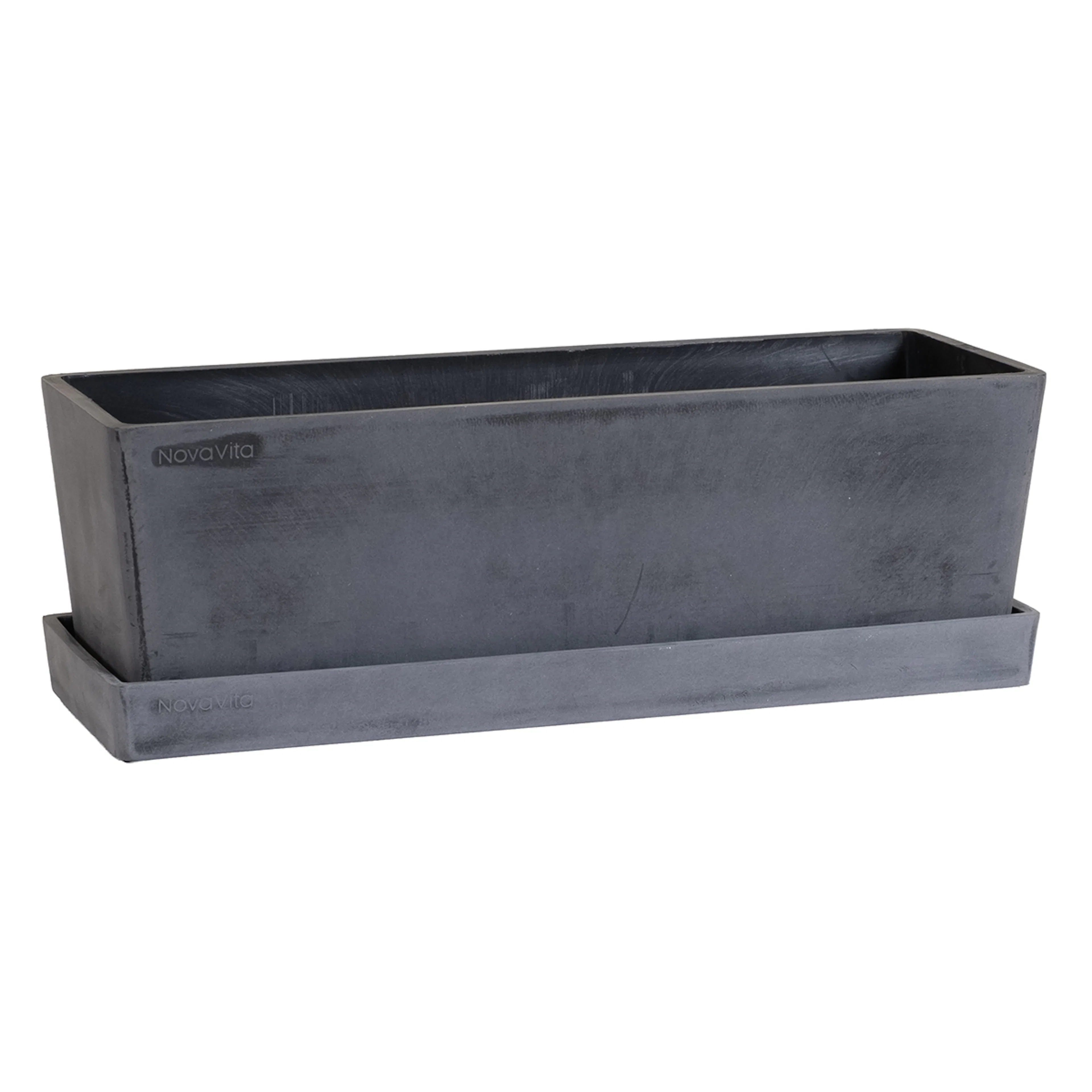 Fat Greenline Michelangelo 30x10 Antracit Till Krukor