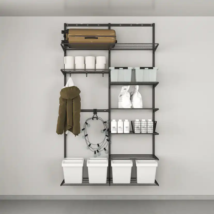 Familjeförvaring Elfa Ready Solution 1 Garage+ B: 1248 mm