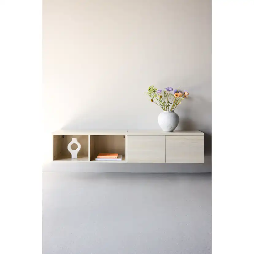 TV-bänk Venture Home Nomi 180x35 cm Vägghängd