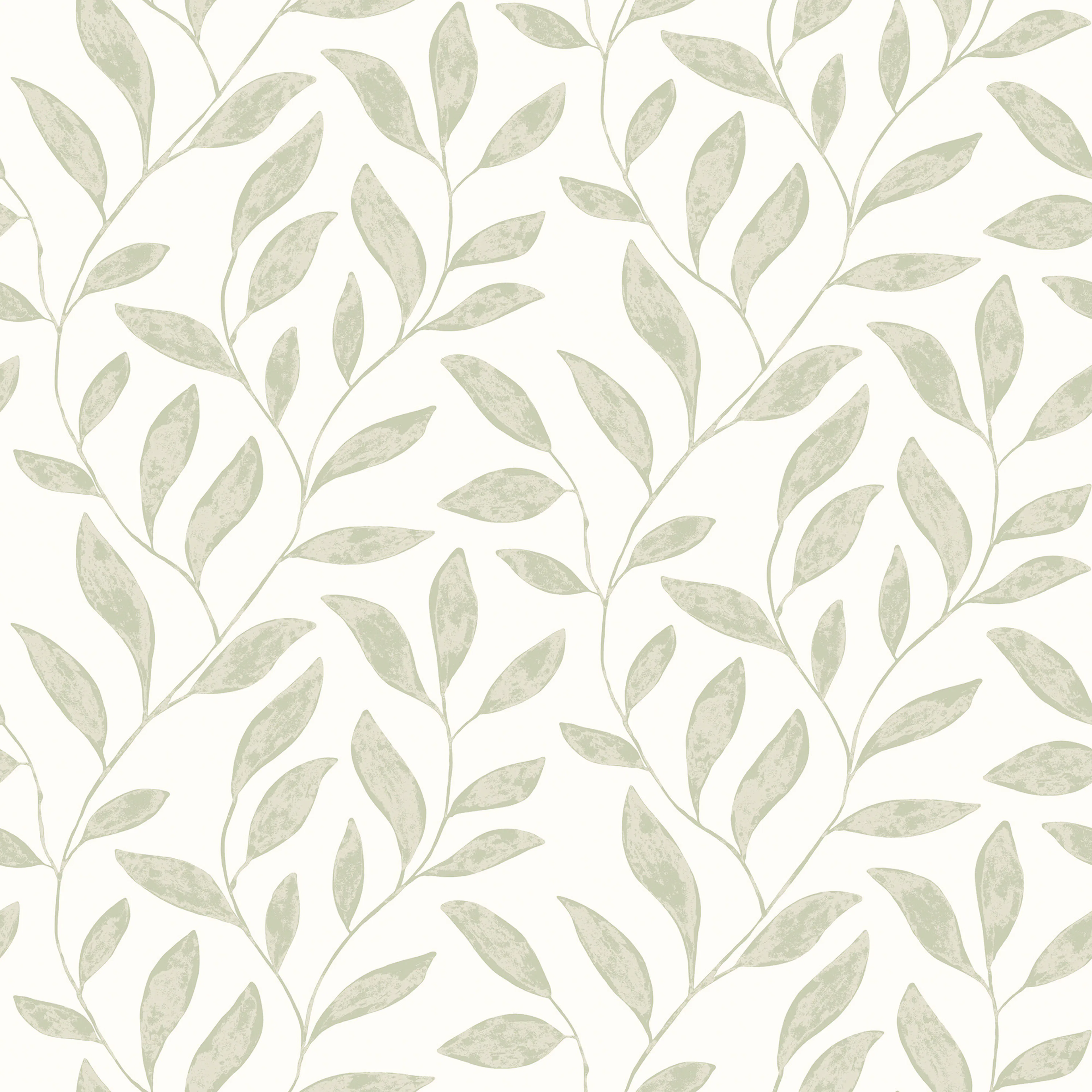 Tapet Fiona Home NW Soft Leaves 201201 Non Woven, Mönstrad Grön