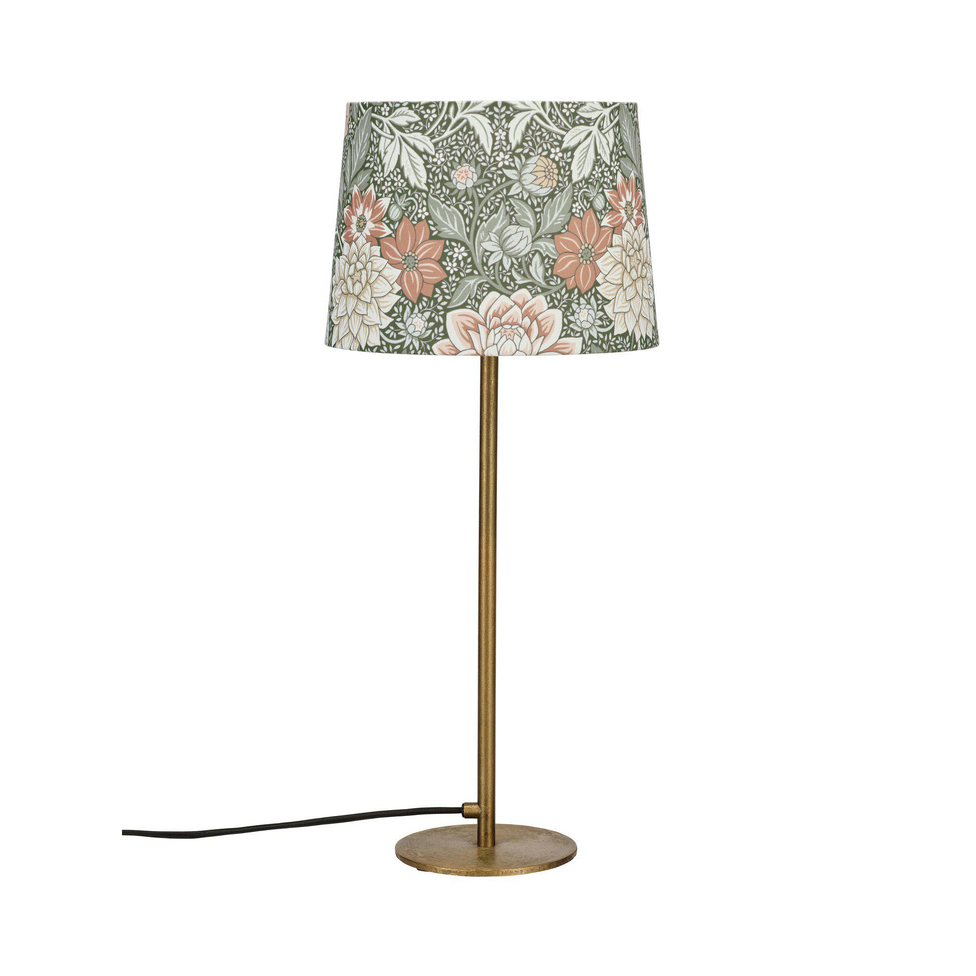 Bordsslampa PR Home Base Lampfot i Metall med Lampskärm
